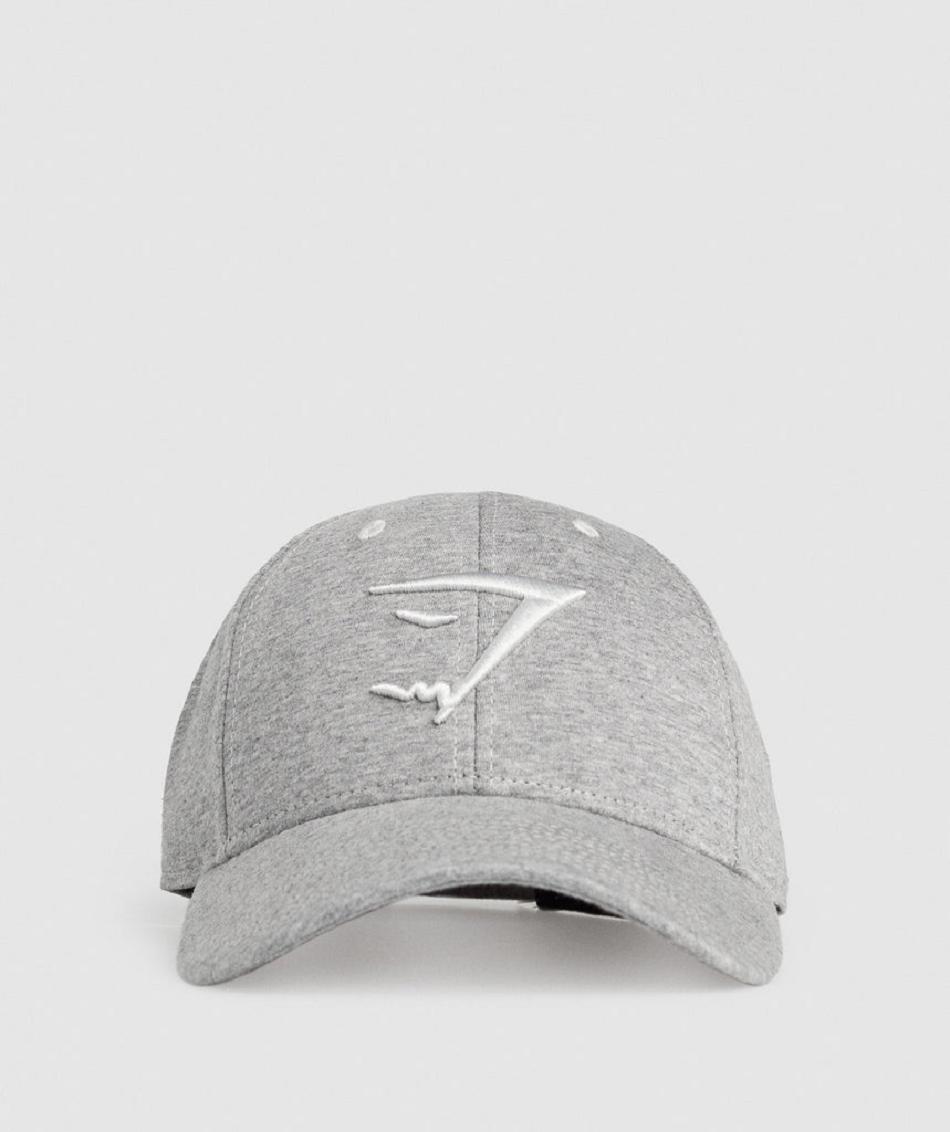 Sombreros Gymshark Sharkhead Cap Accessories Gris Claro | CO 4183AHK